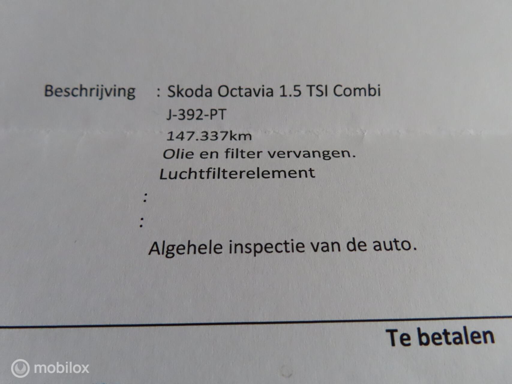 Foto van Skoda Octavia