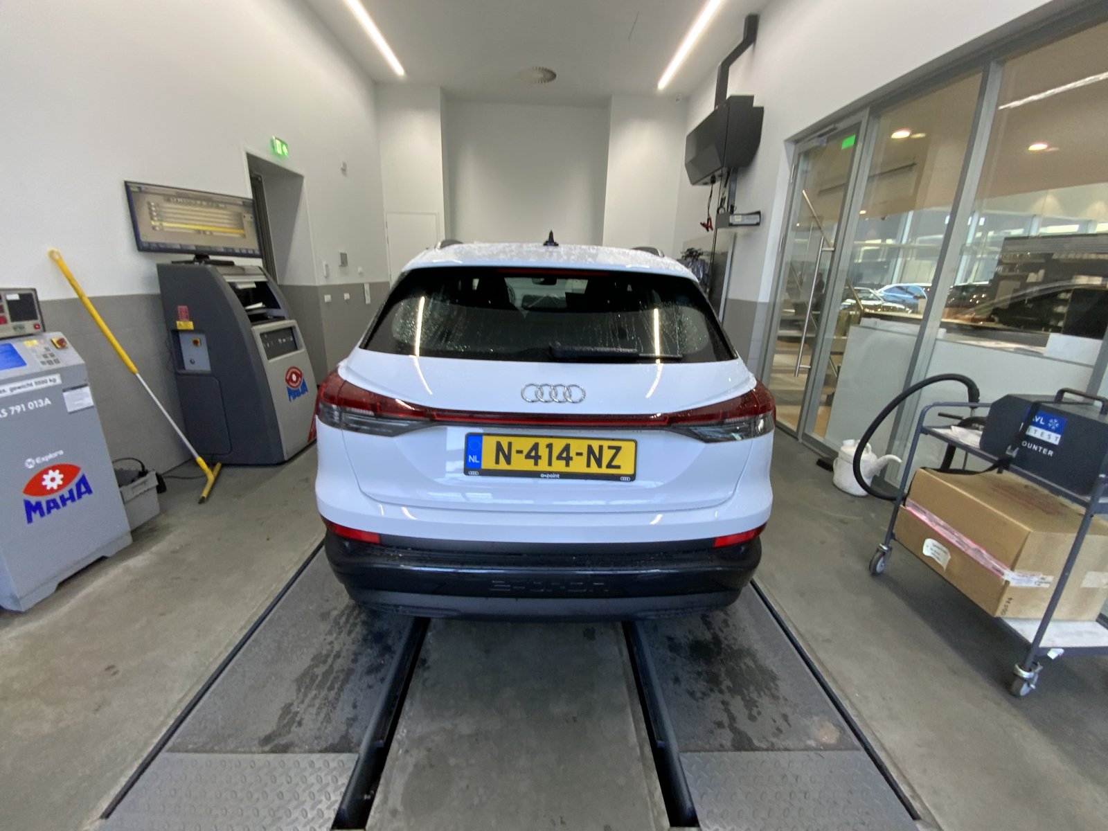 Inspectiefoto van Audi Q4 E-tron