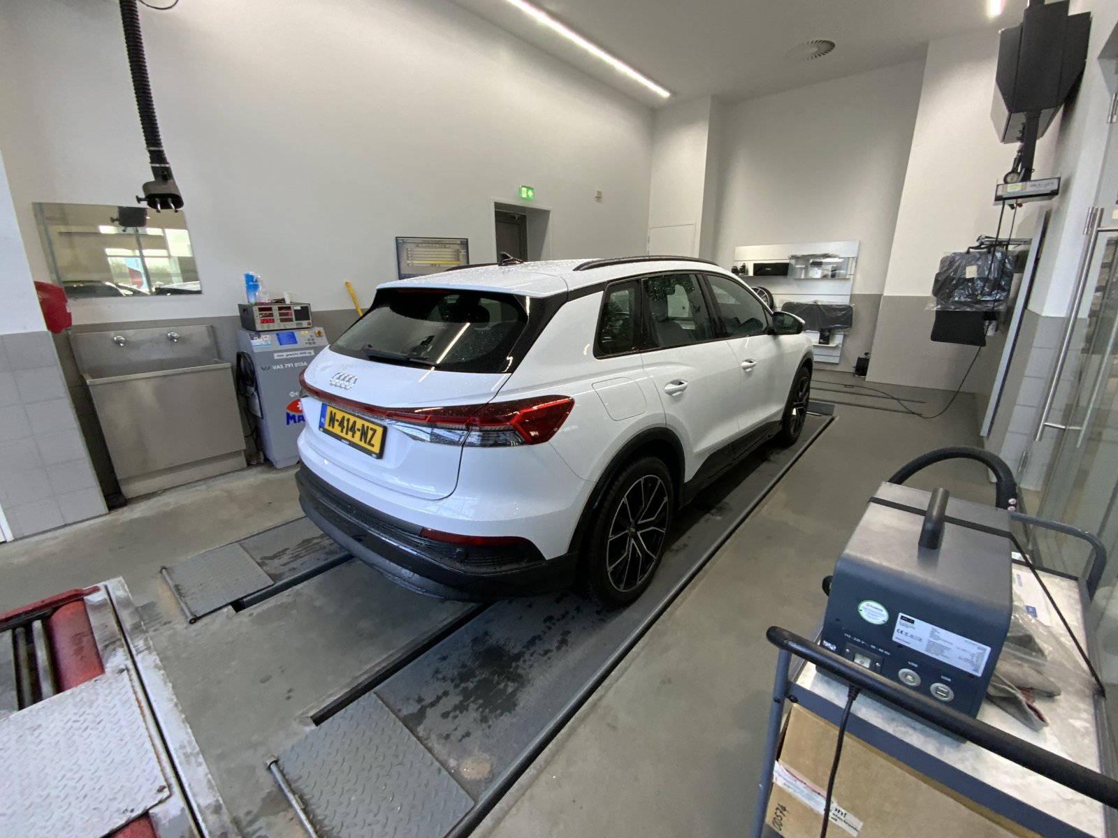 Inspectiefoto van Audi Q4 E-tron