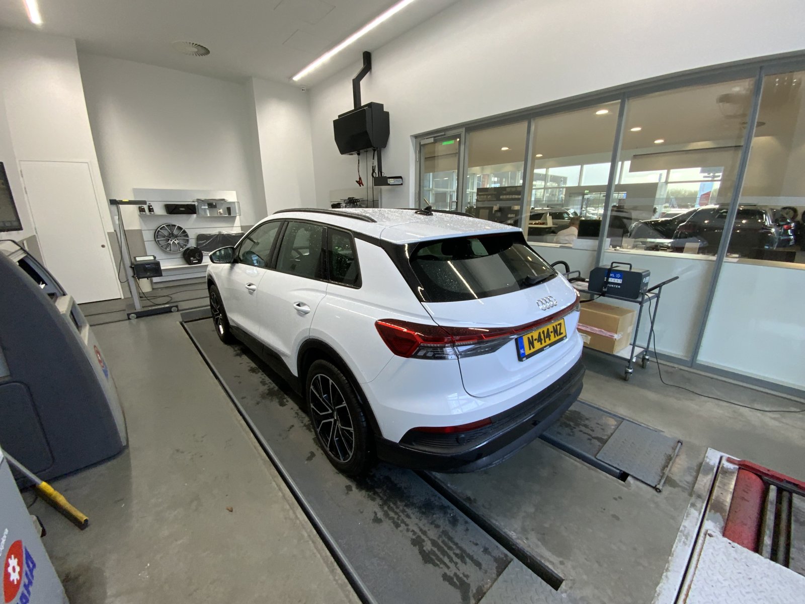 Inspectiefoto van Audi Q4 E-tron