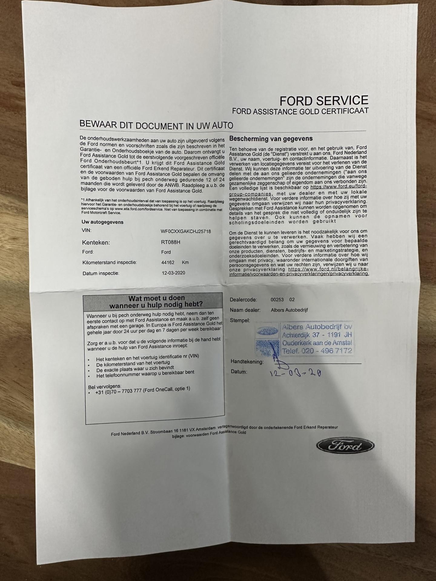 Foto van Ford Fiesta