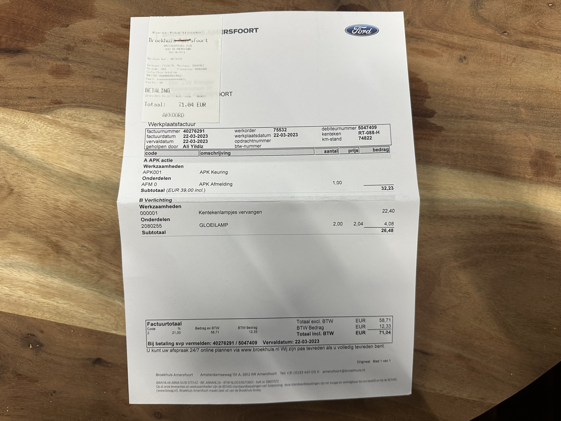 Foto van Ford Fiesta