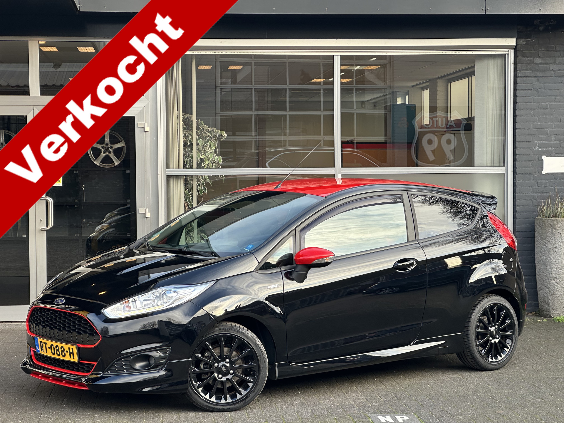 Ford Fiesta 1.0 EcoBoost Black Edition 2017 - voorkant