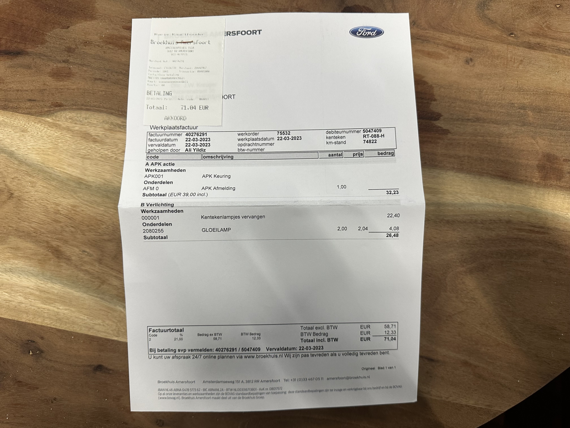 Foto van Ford Fiesta
