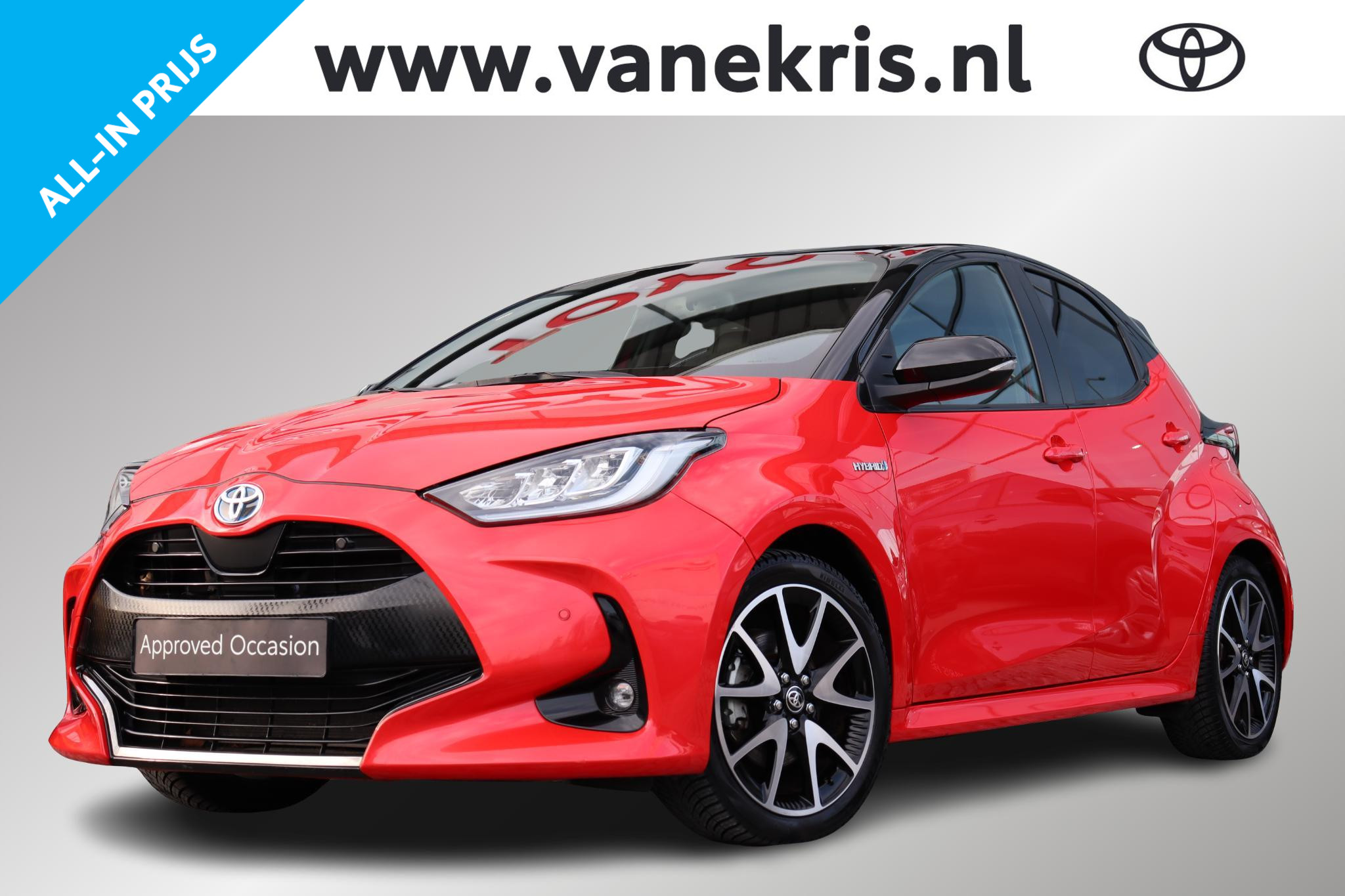 Toyota Toyota Yaris 1.5 Hybrid Launch Edition,Trekhaak,Stoelverwarming 2021 - voorkant