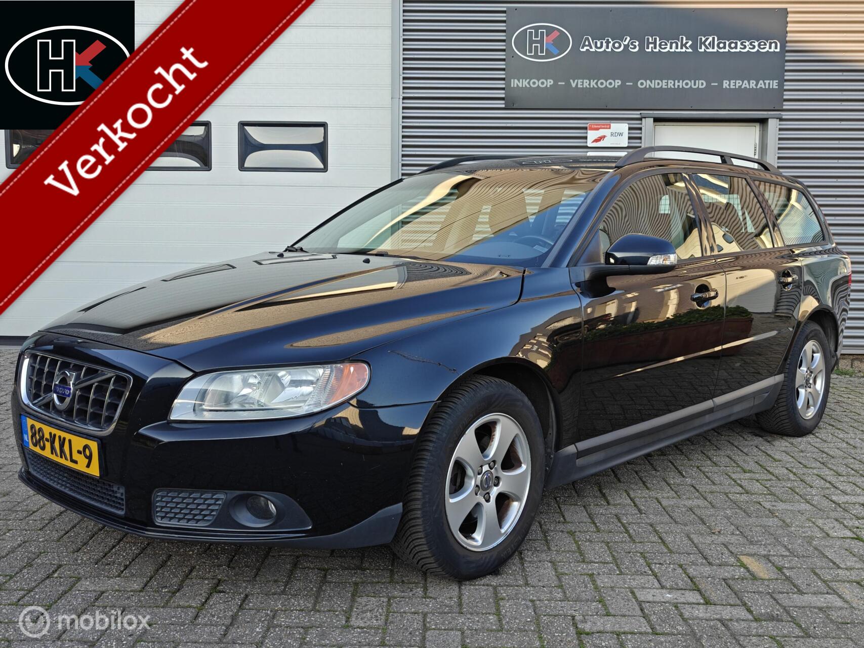 Volvo V70 2.0 Limited Edition Clima Trekhaak Leder Stoelverw 2010 - voorkant