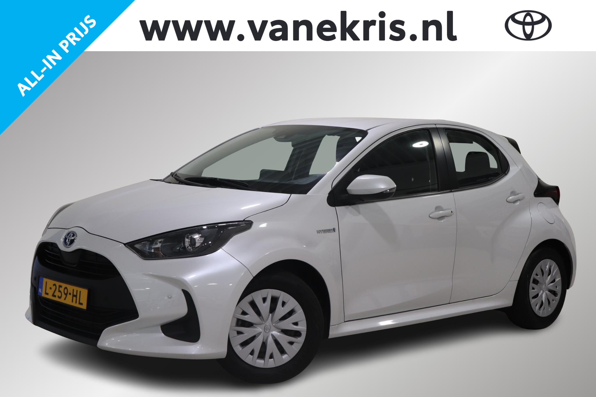 Toyota Toyota Yaris 1.5 Hybrid Active, 2021 - voorkant