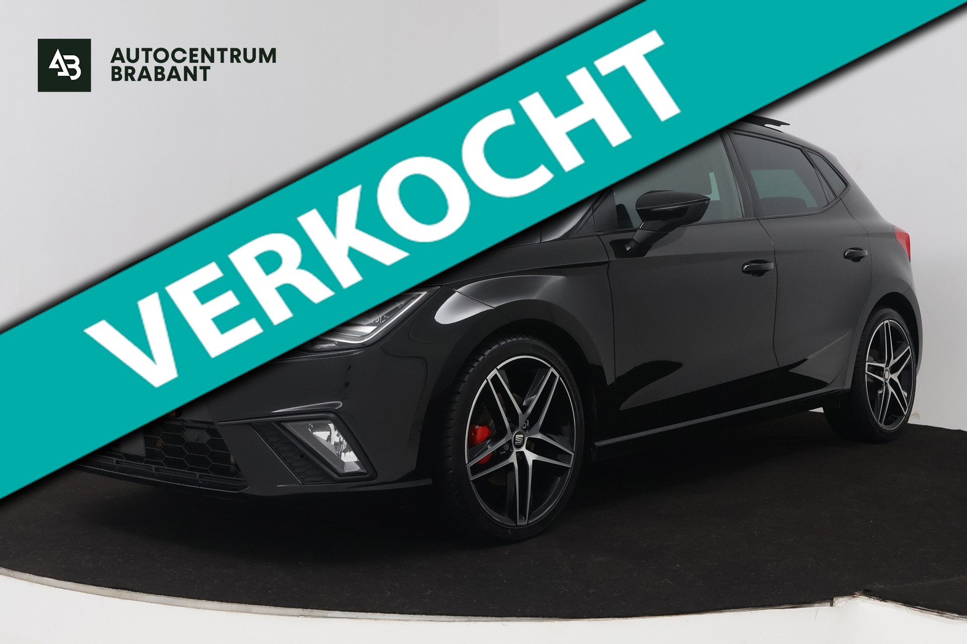 Seat Ibiza 1.0 TSI FR Business Intense (PANORAMADAK, DIGITALE COCKPIT, CARPLAY, ACHTERUITRIJCAMERA, SENSOREN) 2019 - voorkant