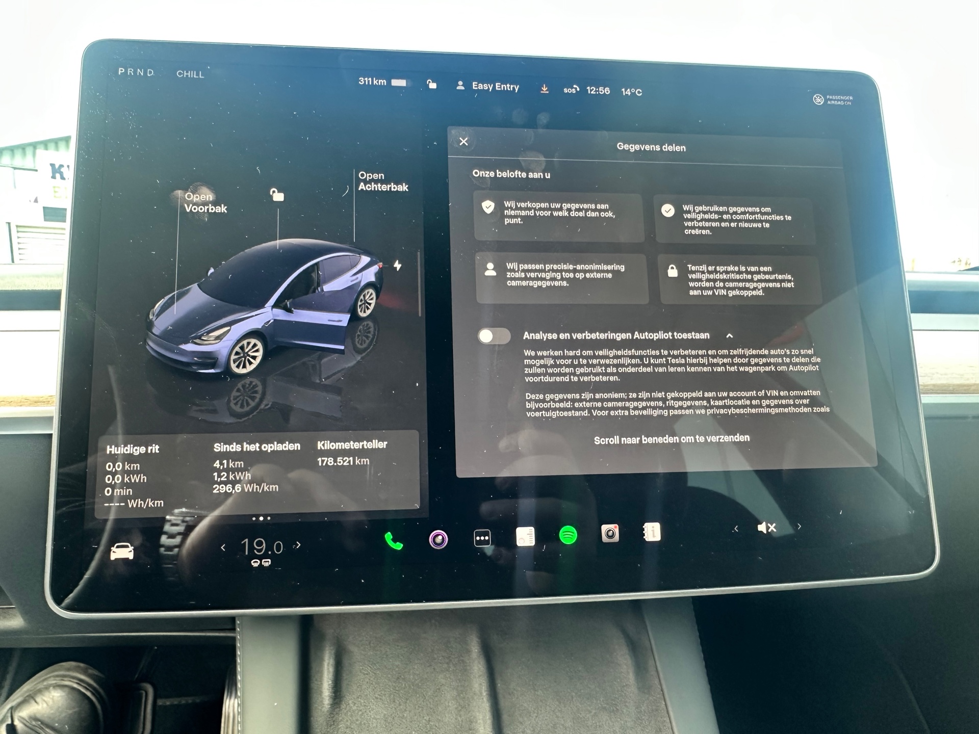 Foto van Tesla Model 3