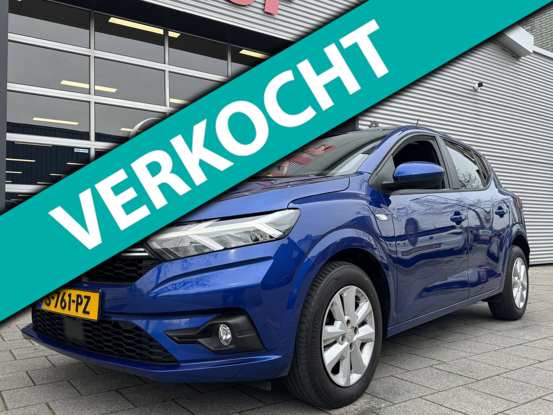 Dacia Sandero 1.0 TCe 100 ECO-G Expression - Apple CarPlay / Navigatie I Airco I PDC I Comfort pakket Plus I Dealer onderhouden 2023 - voorkant