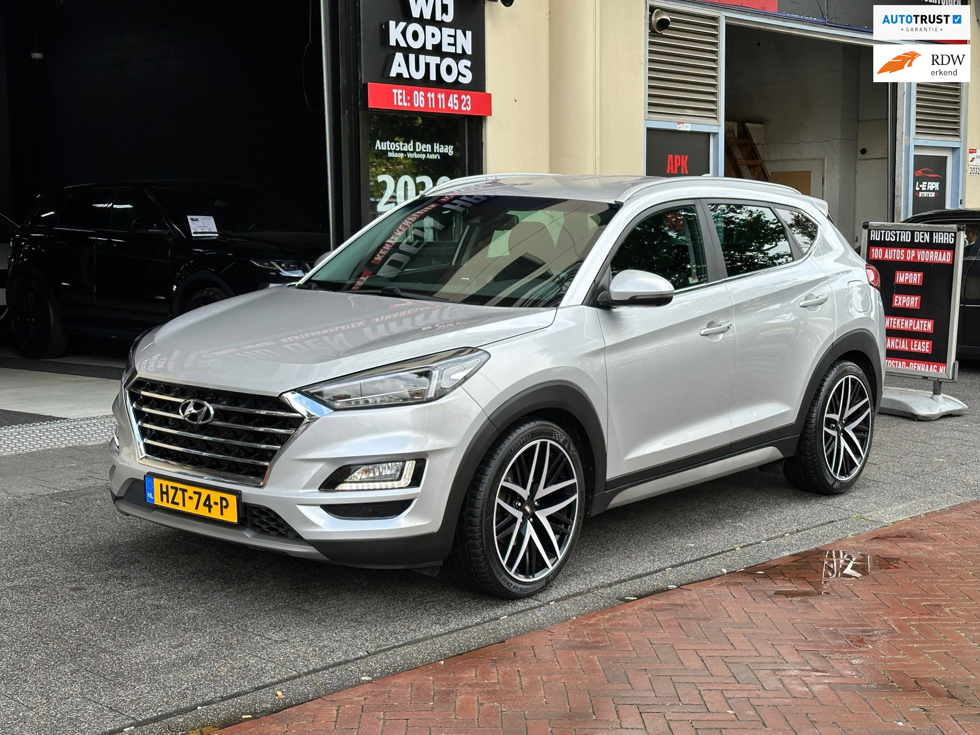 Hyundai Tucson 1.6 T-GDi Comfort Navi 360 Camera Carplay 2019 - voorkant