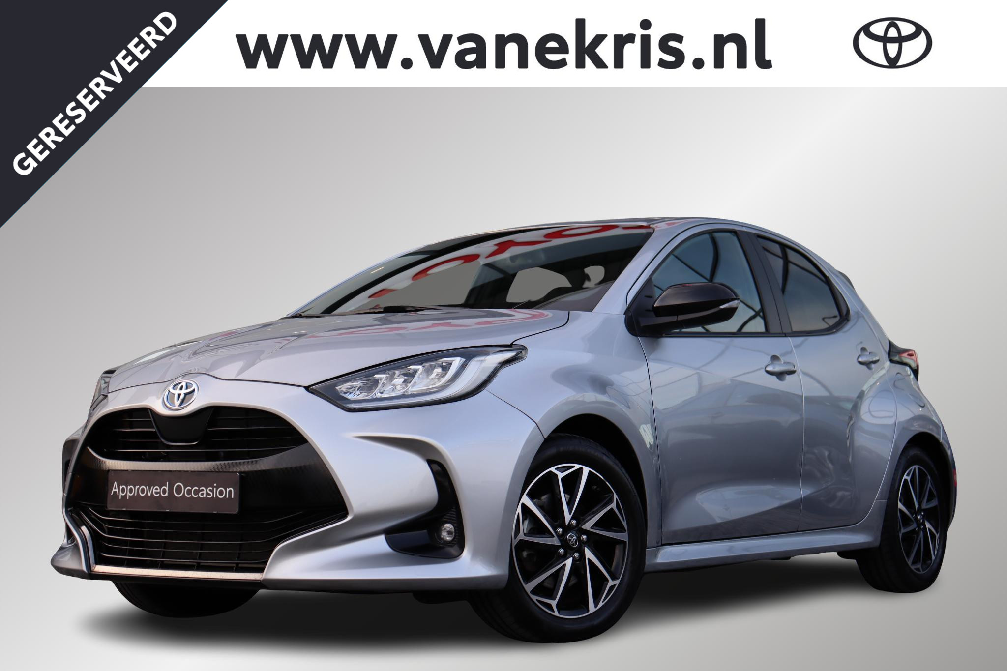 Toyota Toyota Yaris 1.5 Hybrid Dynamic Plus, Head Up Display 2024 - voorkant