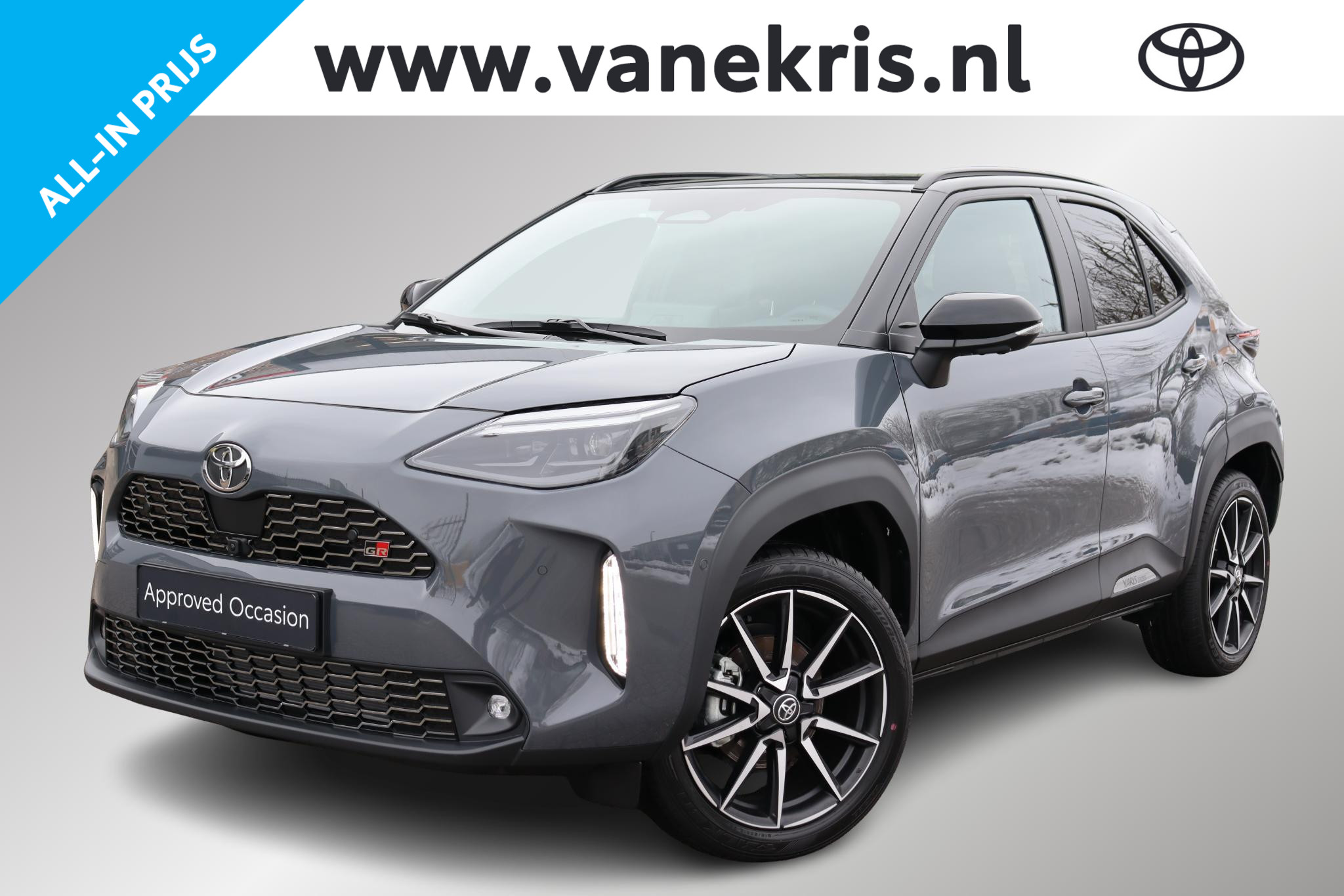 Toyota Toyota Yaris Cross 1.5 Hybrid 130 GR Sport, 360 Camera, 2025 - voorkant