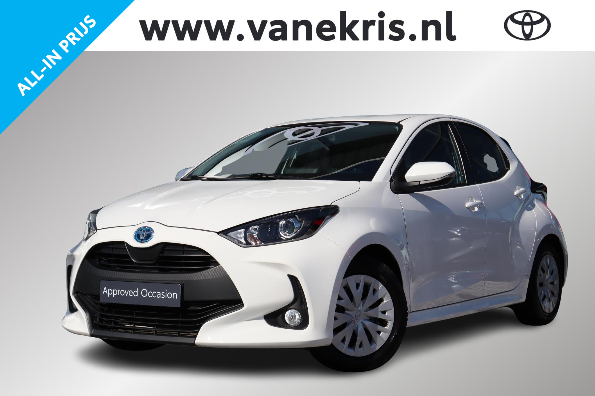 Toyota Toyota Yaris 1.5 Hybrid Active, Startknop 2022 - voorkant