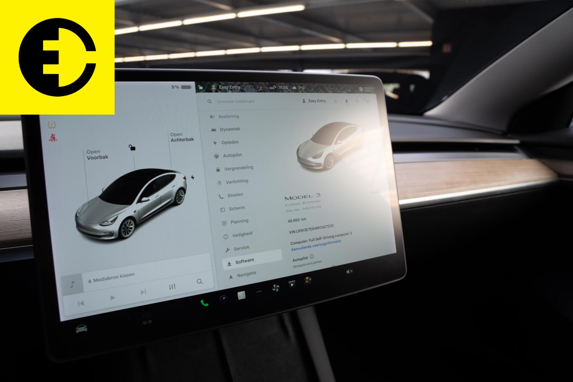 Foto van Tesla Model 3