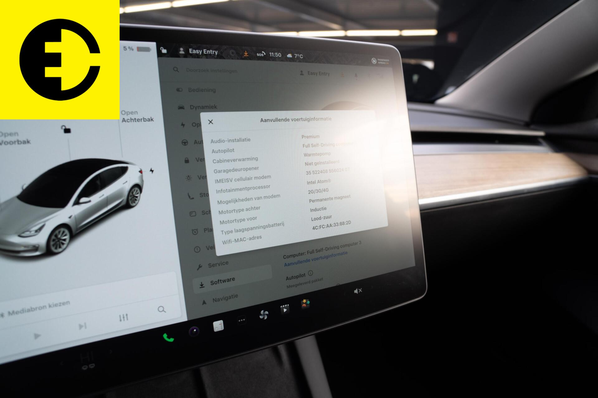 Foto van Tesla Model 3