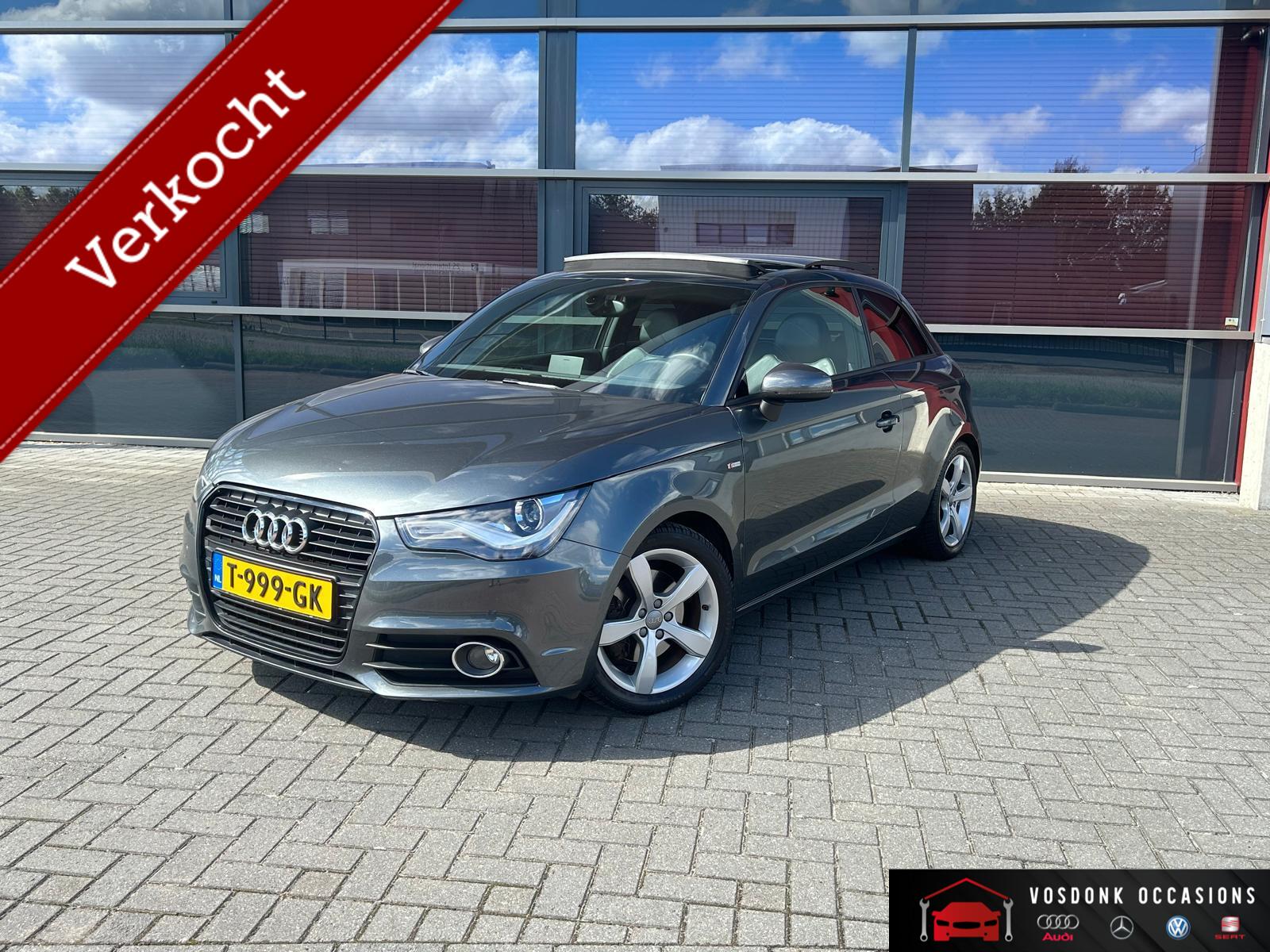 Audi A1 1.4 TFSI /pano/Automaat/Bose/Navi/S-line/keyless 2013 - voorkant
