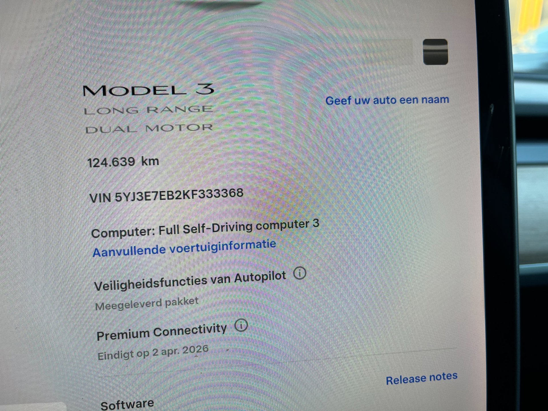 Foto van Tesla Model 3