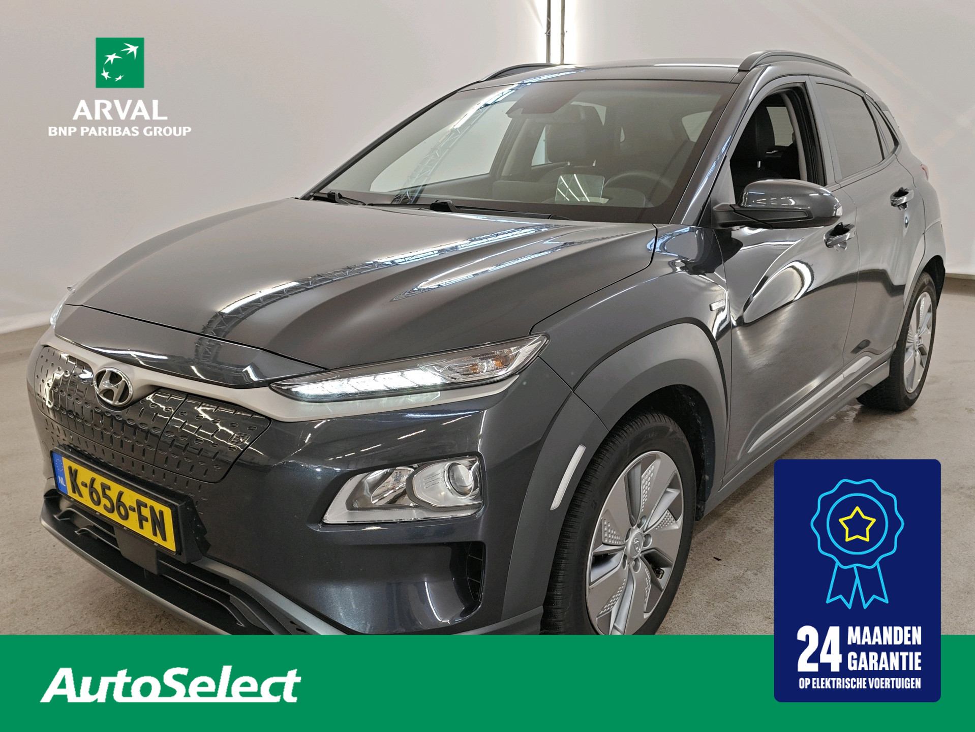 Hyundai Kona EV Fashion 64 kWh 2020 - voorkant