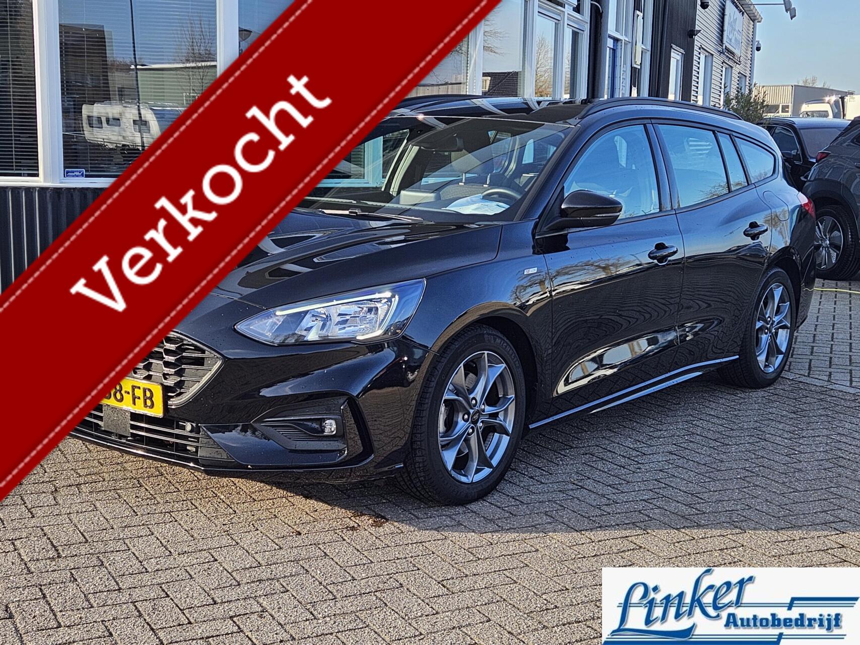 Ford Focus 1.0 EcoBoost Hybrid ST Line Business B&O STUURVERW NL-AUTO 2020 - voorkant