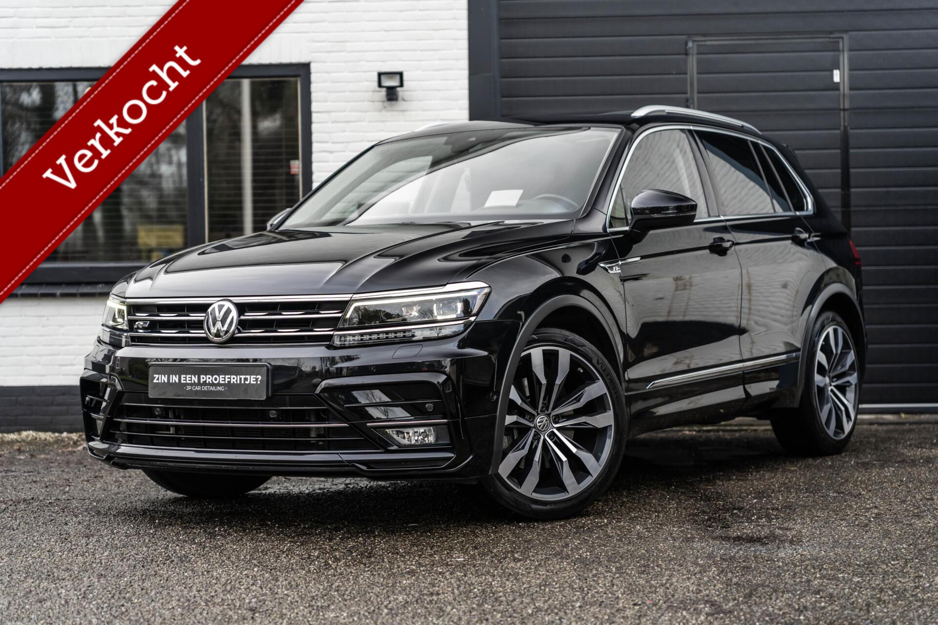 Volkswagen Tiguan 2.0 TSI 4Motion Highline Pano LED Trekh HU 2017 - voorkant