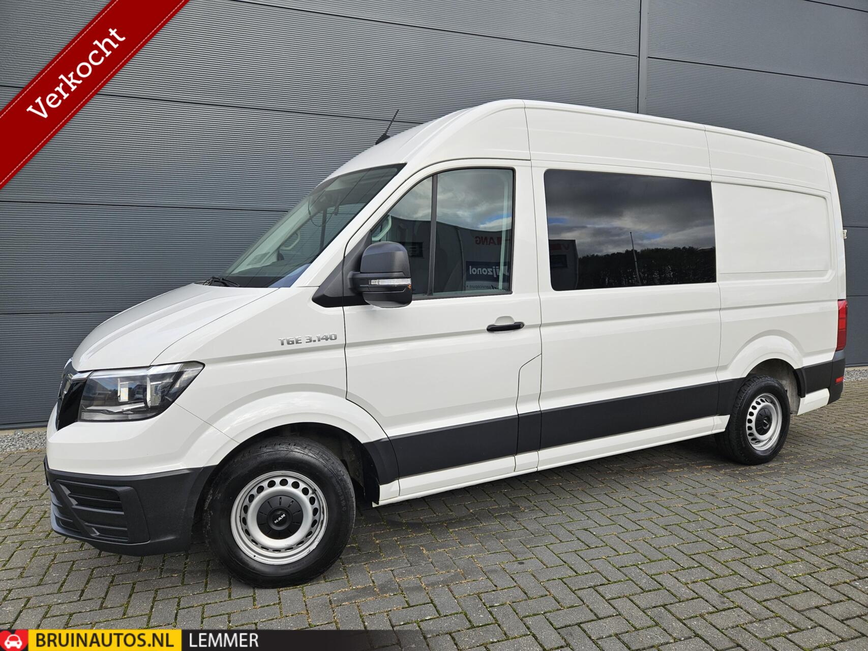 Man Tge 35 2.0 TDI Airco 140 PK Dub CabineCamera keurige MAN 2019 - voorkant