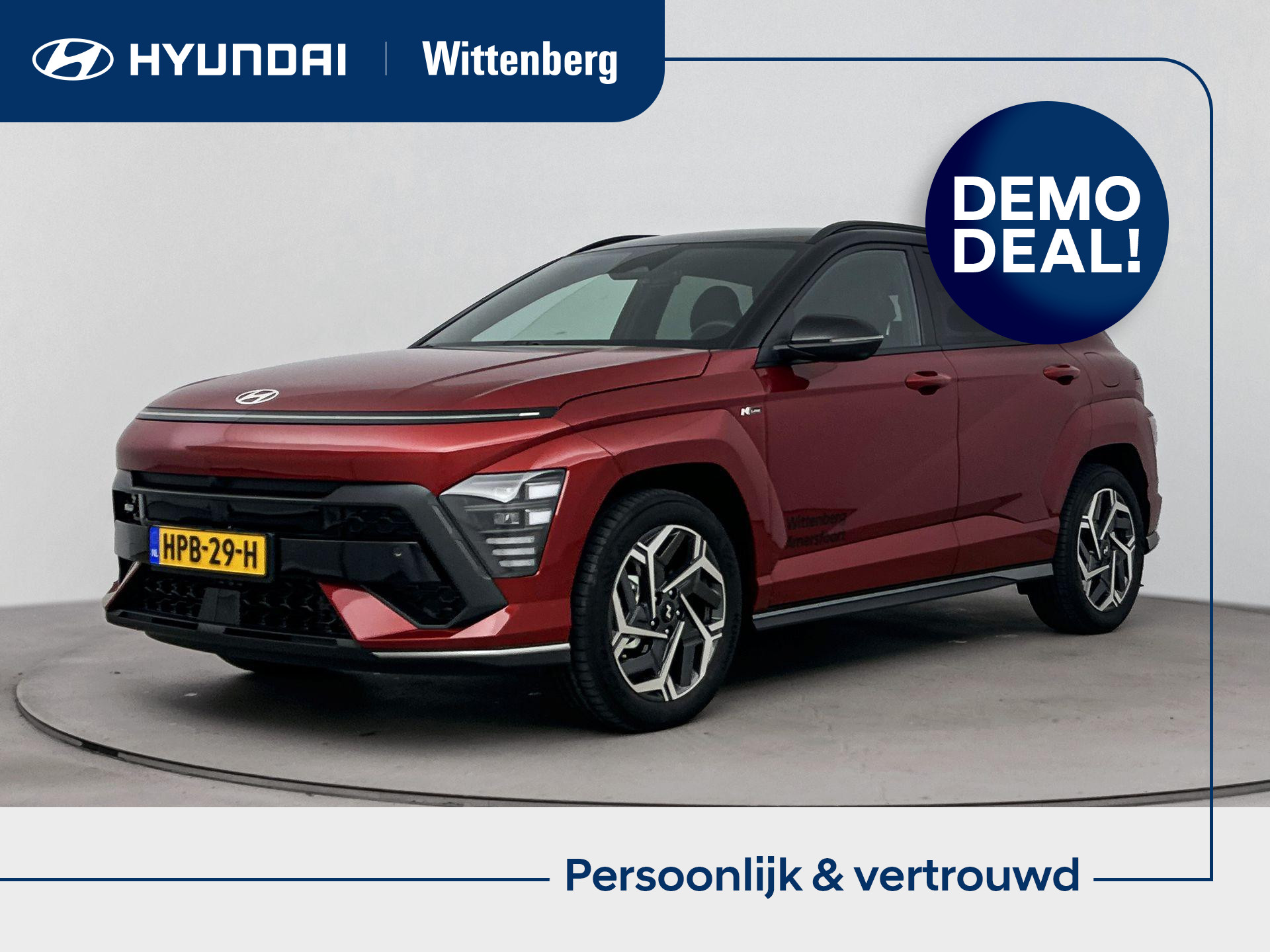 Hyundai Kona 1.6 GDI HEV N Line 2025 - voorkant