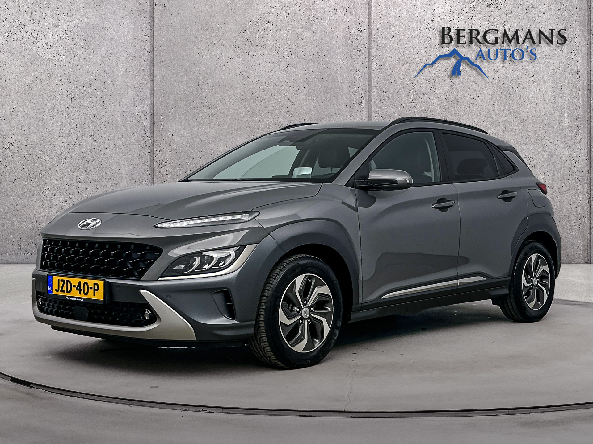 Hyundai Kona 1.6 GDI HEV Fashion 2021 - voorkant