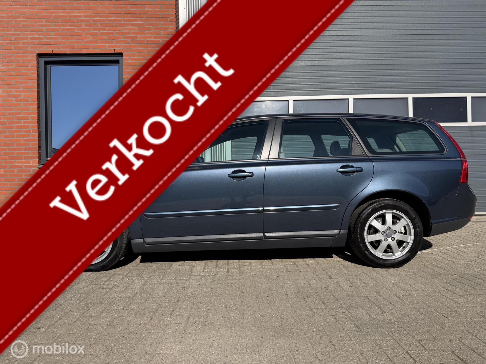 Volvo V50 2.4 Geartronic Edition - 1e eig. - Dealer onderh. 2008 - voorkant