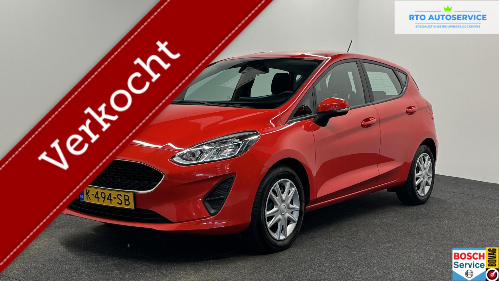 Ford Fiesta 1.0 EcoBoost Connected CARPLAY NAVI CRUISE. 2021 - voorkant