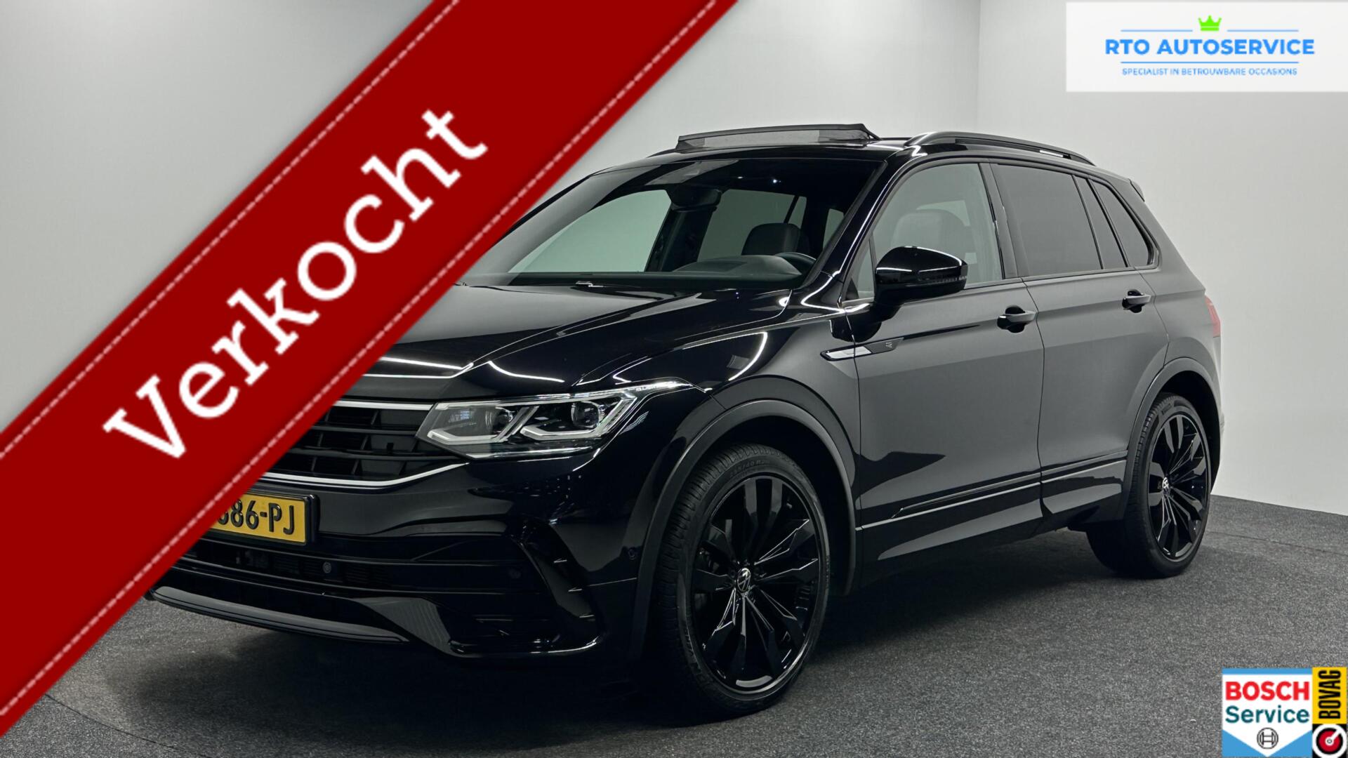 Volkswagen Tiguan 1.5 TSI R-Line Black Style PANO ECC CARPLAY NAVI. 2021 - voorkant