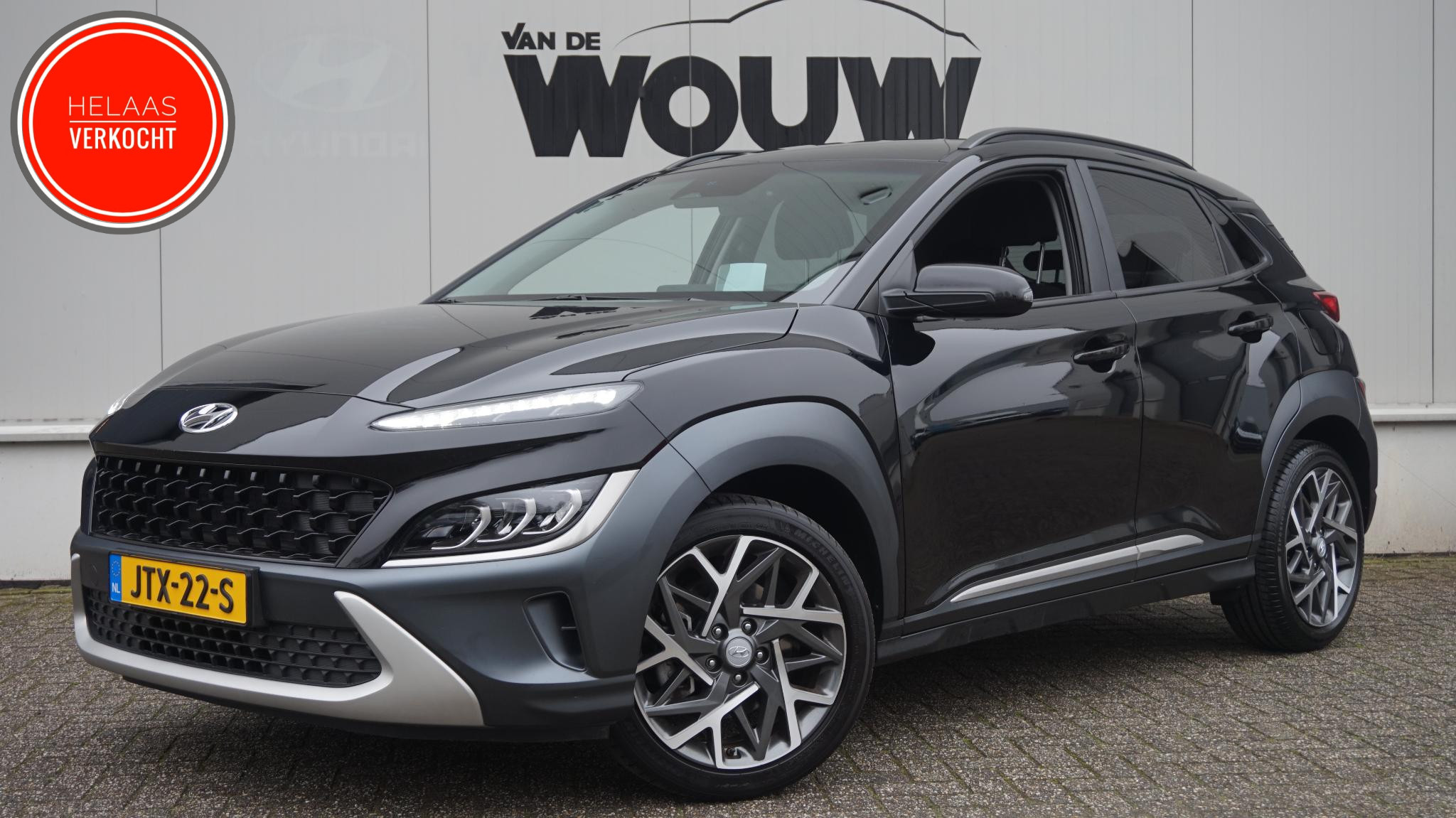Hyundai Kona 1.6 GDI HYBRIDE Fashion Automaat 2023 - voorkant