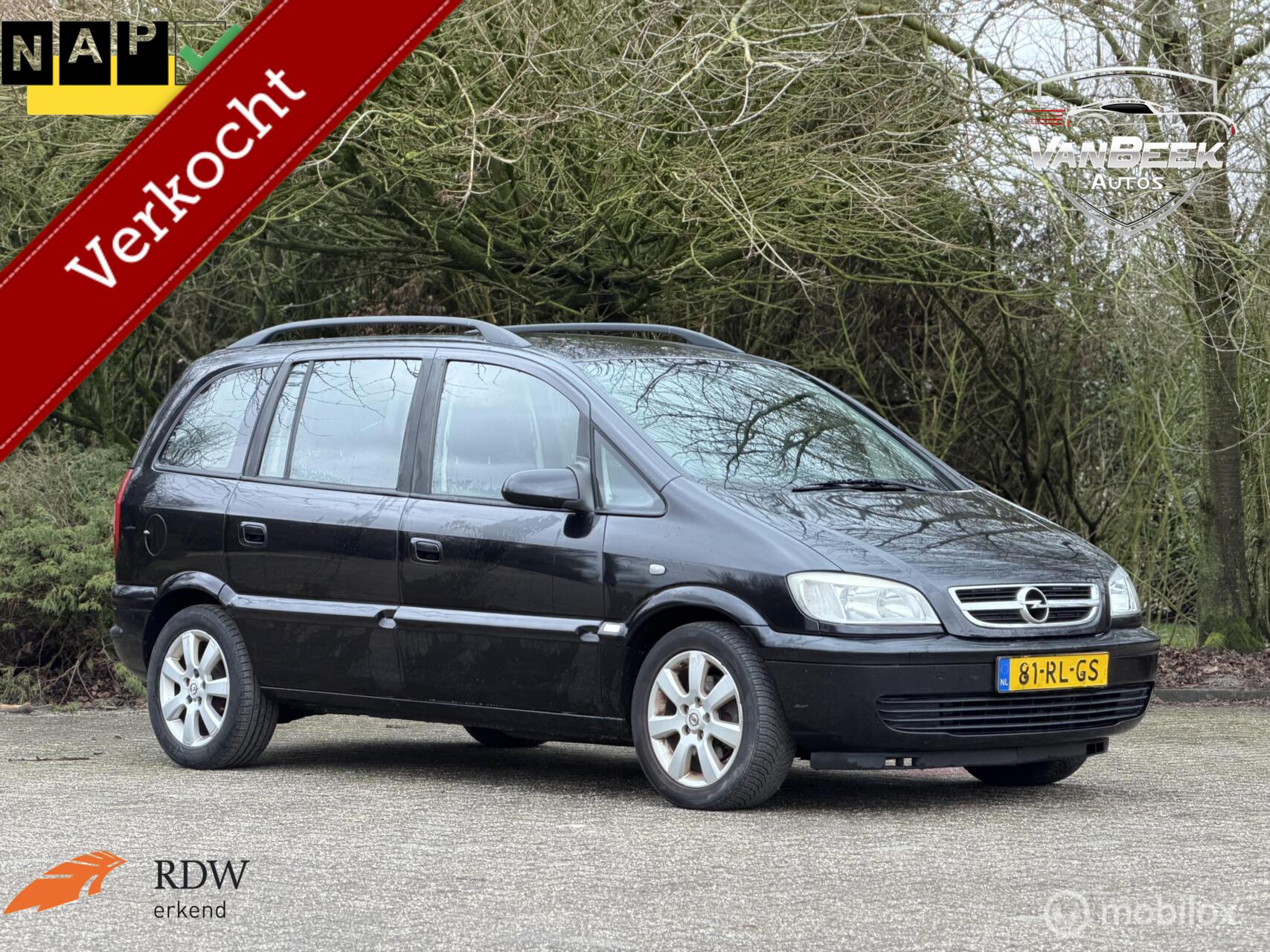 Foto van Opel Zafira