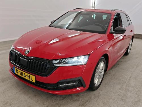 Skoda Octavia 1.0 e-TSI Sport Business 2021 - voorkant