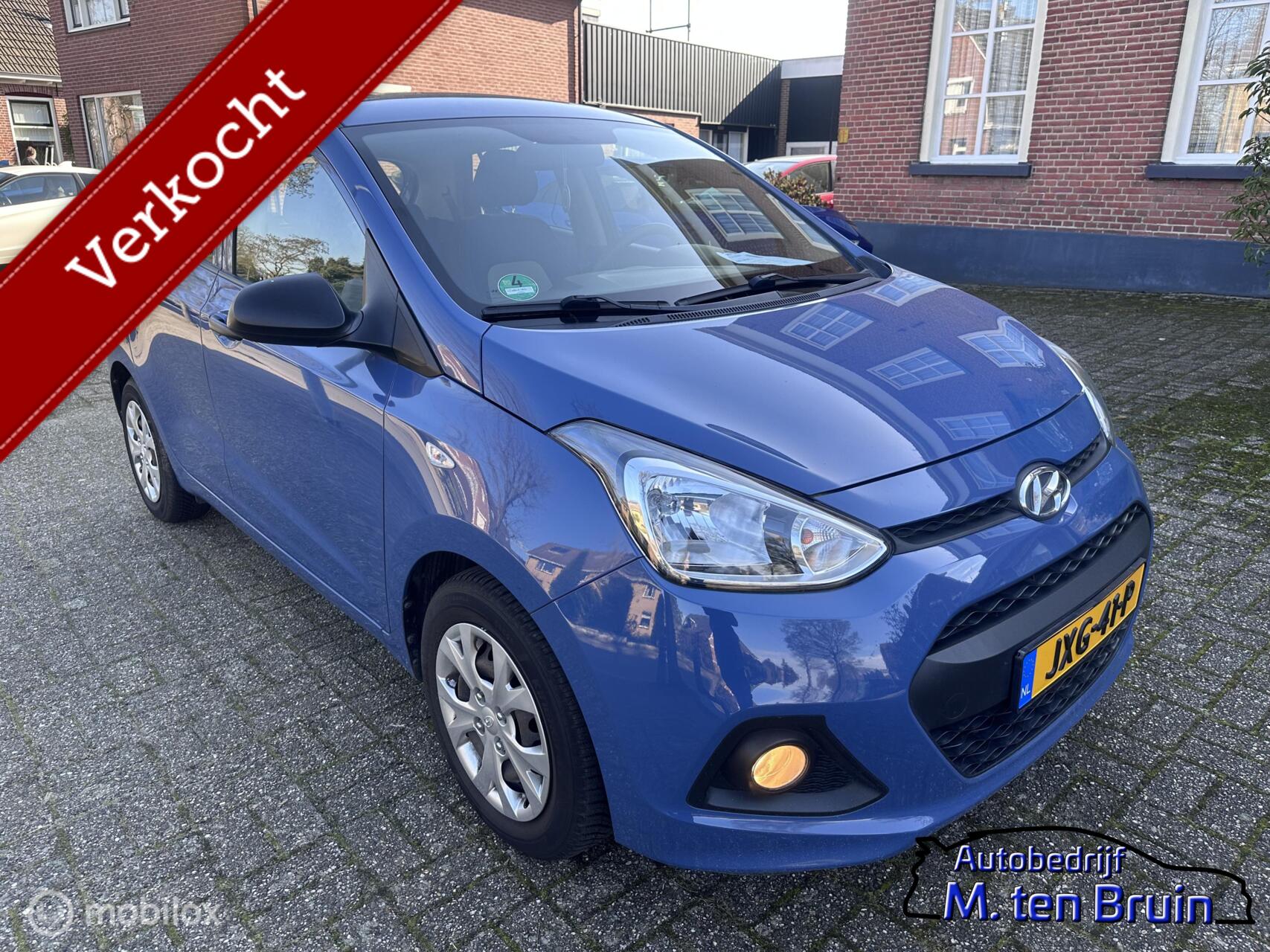 Hyundai I10 1.0i i-Drive | Airco | CV | Mistlampen 2016 - voorkant