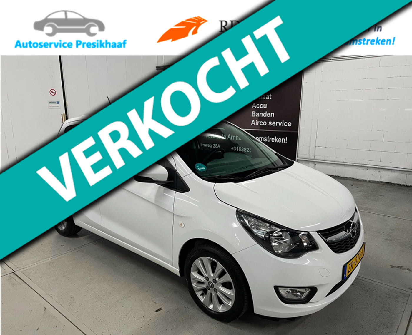 Opel Karl / Viva 1.0 ecoFLEX 120 Jaar Edition AIRCO / LM VELGEN 2019 - voorkant