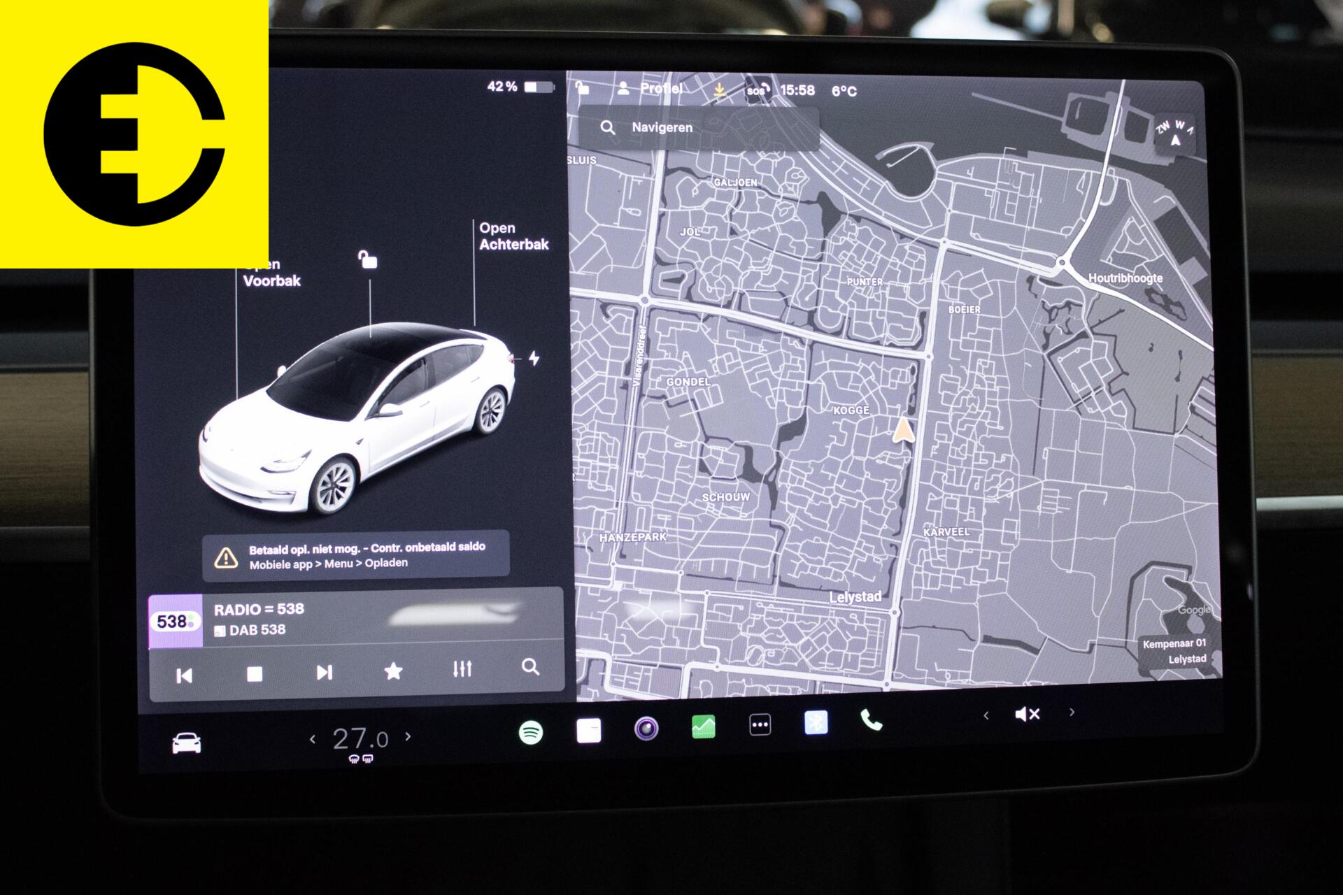 Foto van Tesla Model 3