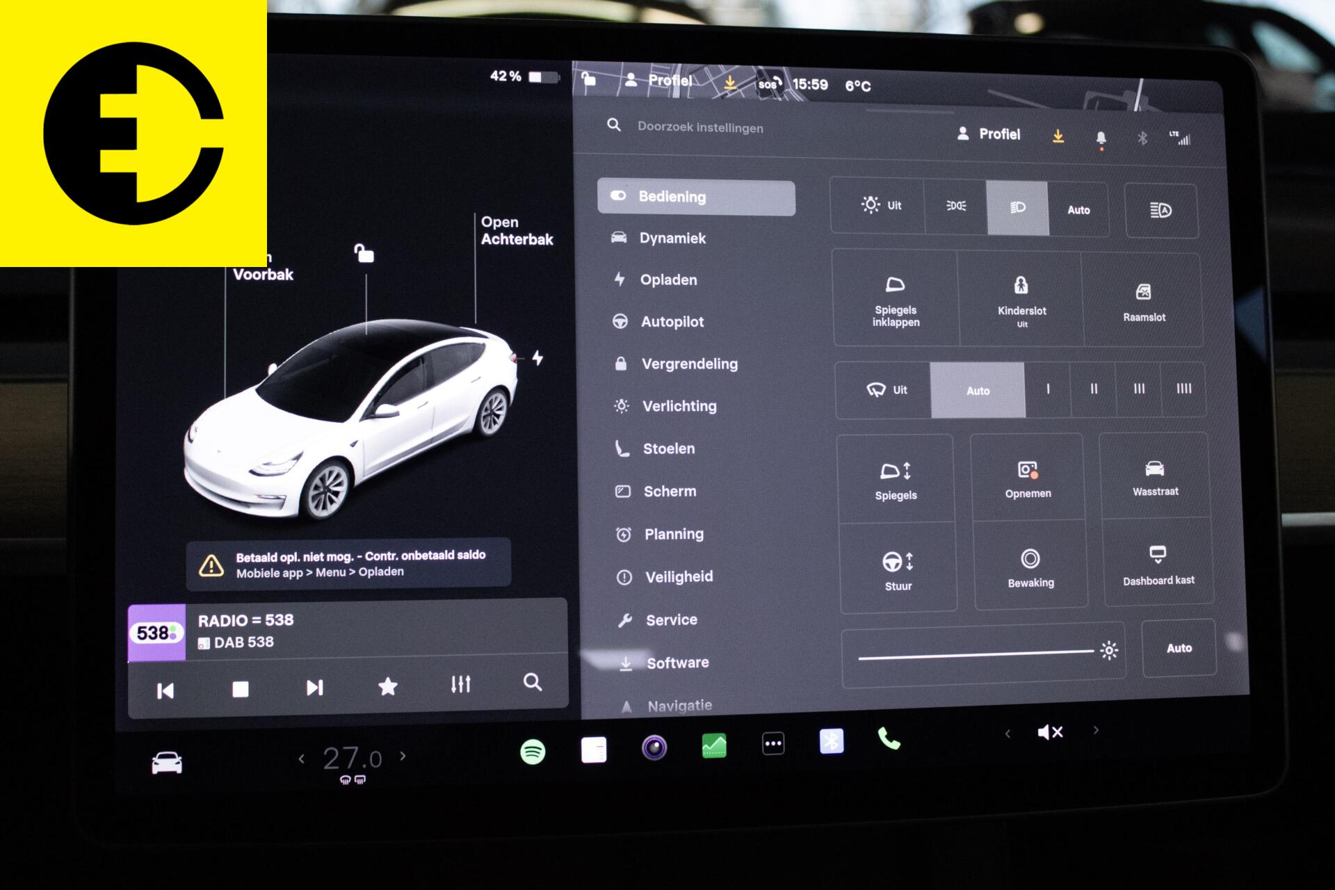 Foto van Tesla Model 3