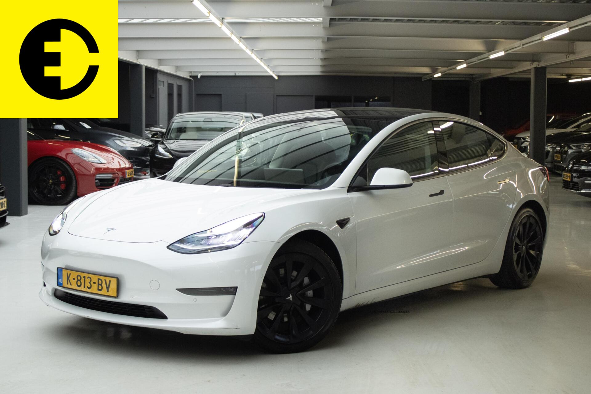 Tesla Model 3 Long Range AWD 75 kWh | 89,7% SOH | Stoelverwarming | Autopilot | Incl.BTW 2020 - voorkant