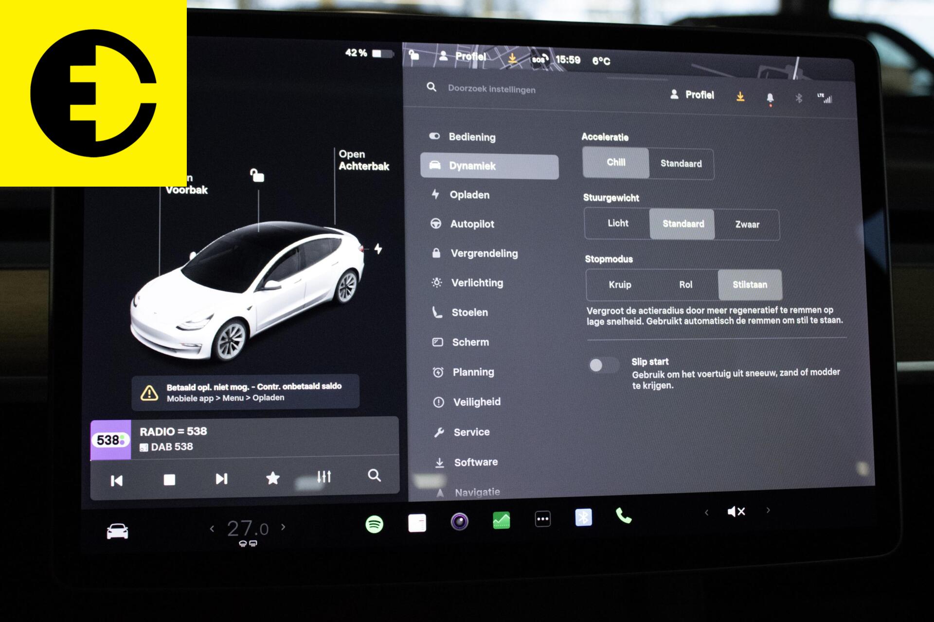 Foto van Tesla Model 3