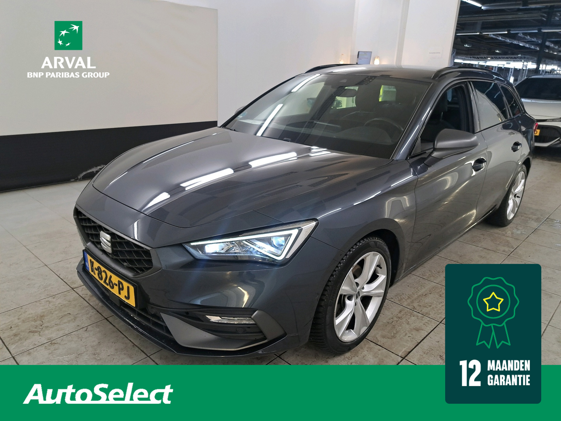 Seat Leon 1.5 eTSI 150pk Automaat FR Launch Edition | Beats Audio | Parkeersensoren V+A | Navi | CarPlay | LED | 17" 2021 - voorkant