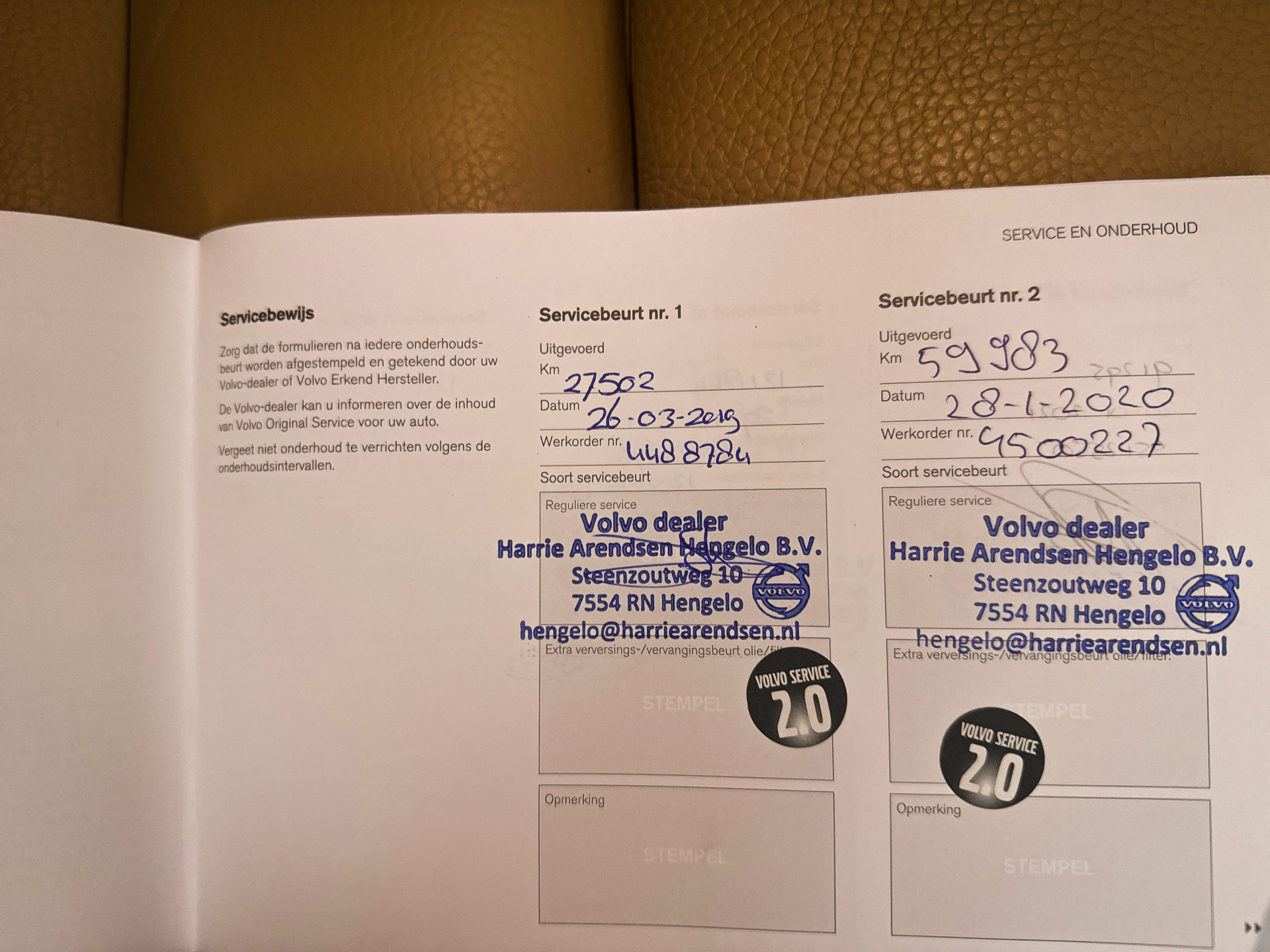Foto van Volvo V60