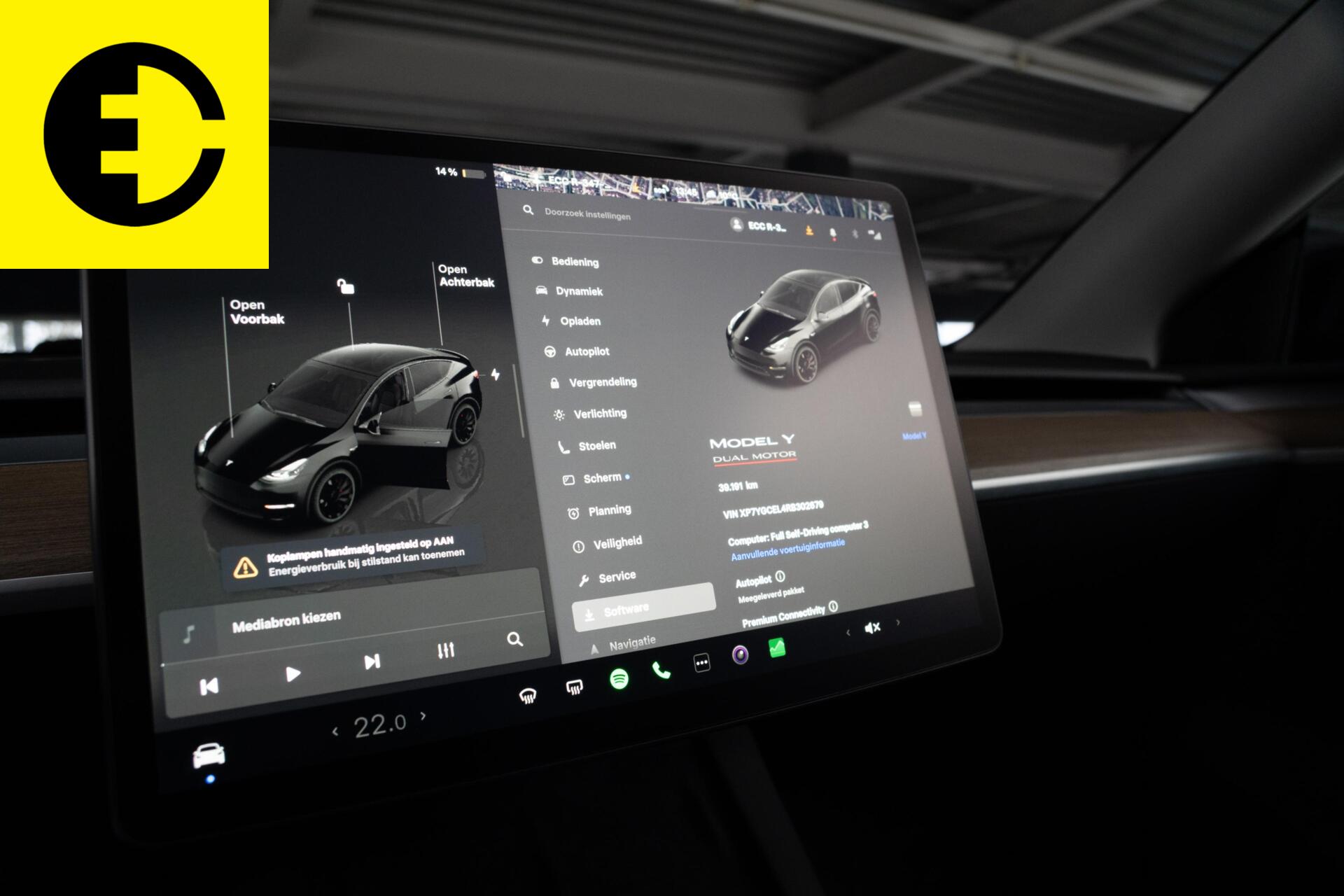 Foto van Tesla Model Y
