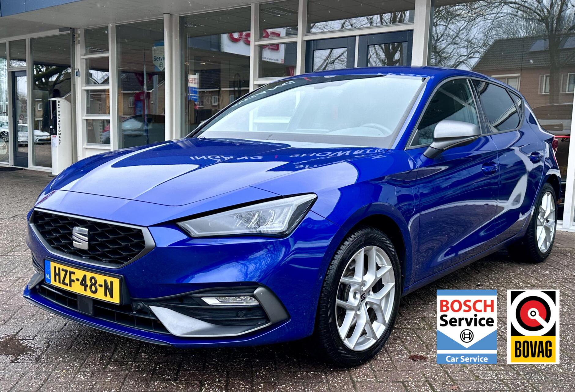 Seat Leon 1.4 TSI eHybrid PHEV FR Led, Camera, Carplay, LM.. 2021 - voorkant
