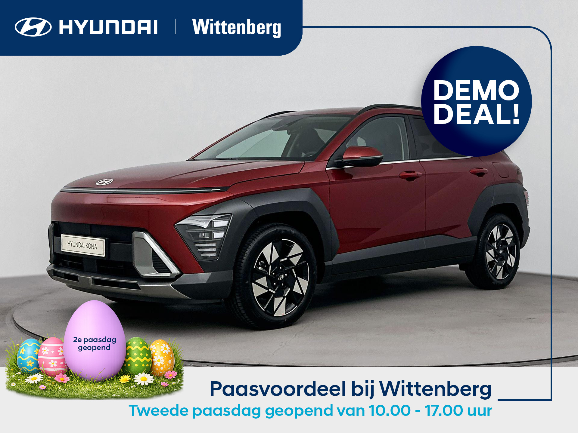 Hyundai Kona 1.6 GDI HEV Comfort Smart 2025 - voorkant