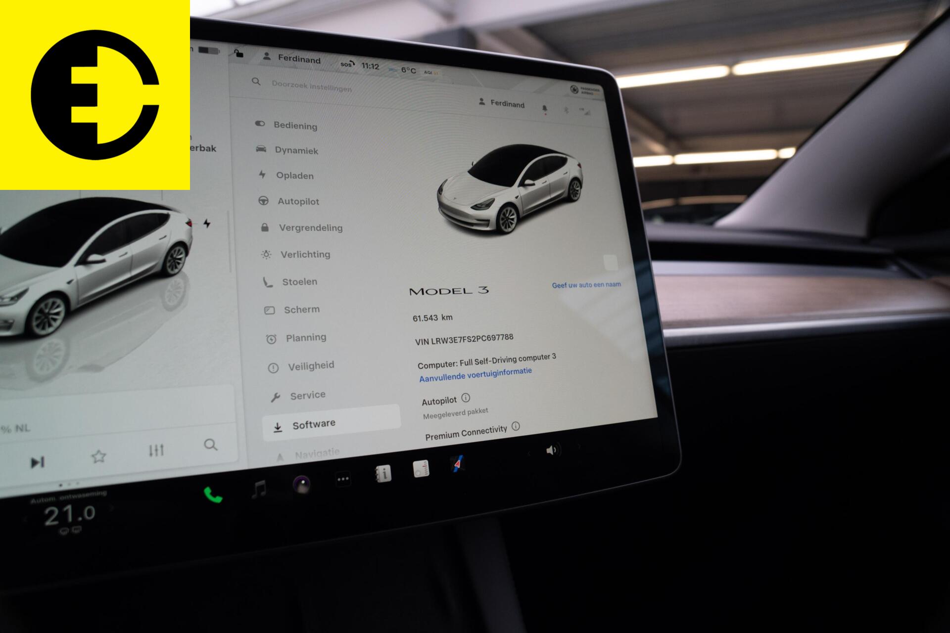 Foto van Tesla Model 3