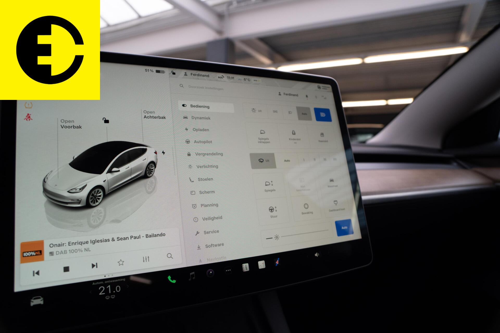 Foto van Tesla Model 3