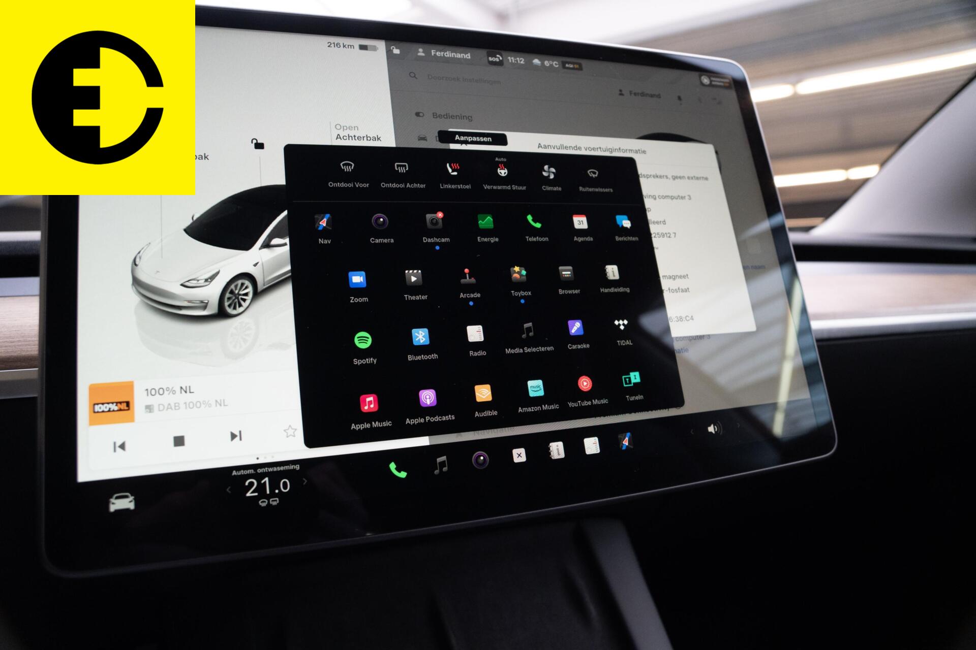 Foto van Tesla Model 3