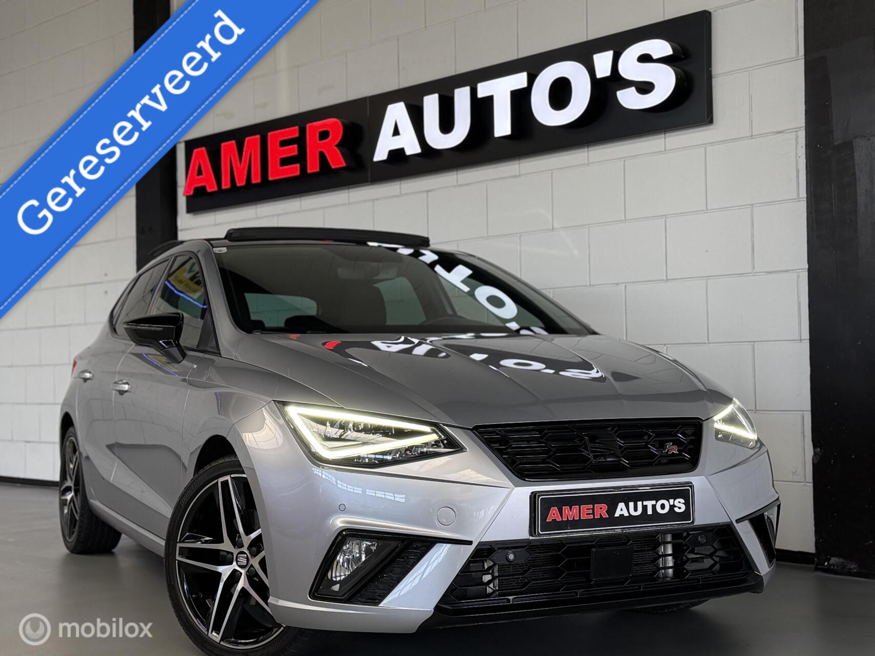 Seat Ibiza TSI FR DSG/Pano/Led/Camera/Carplay/BOM VOL/UNIEK! 2019 - voorkant