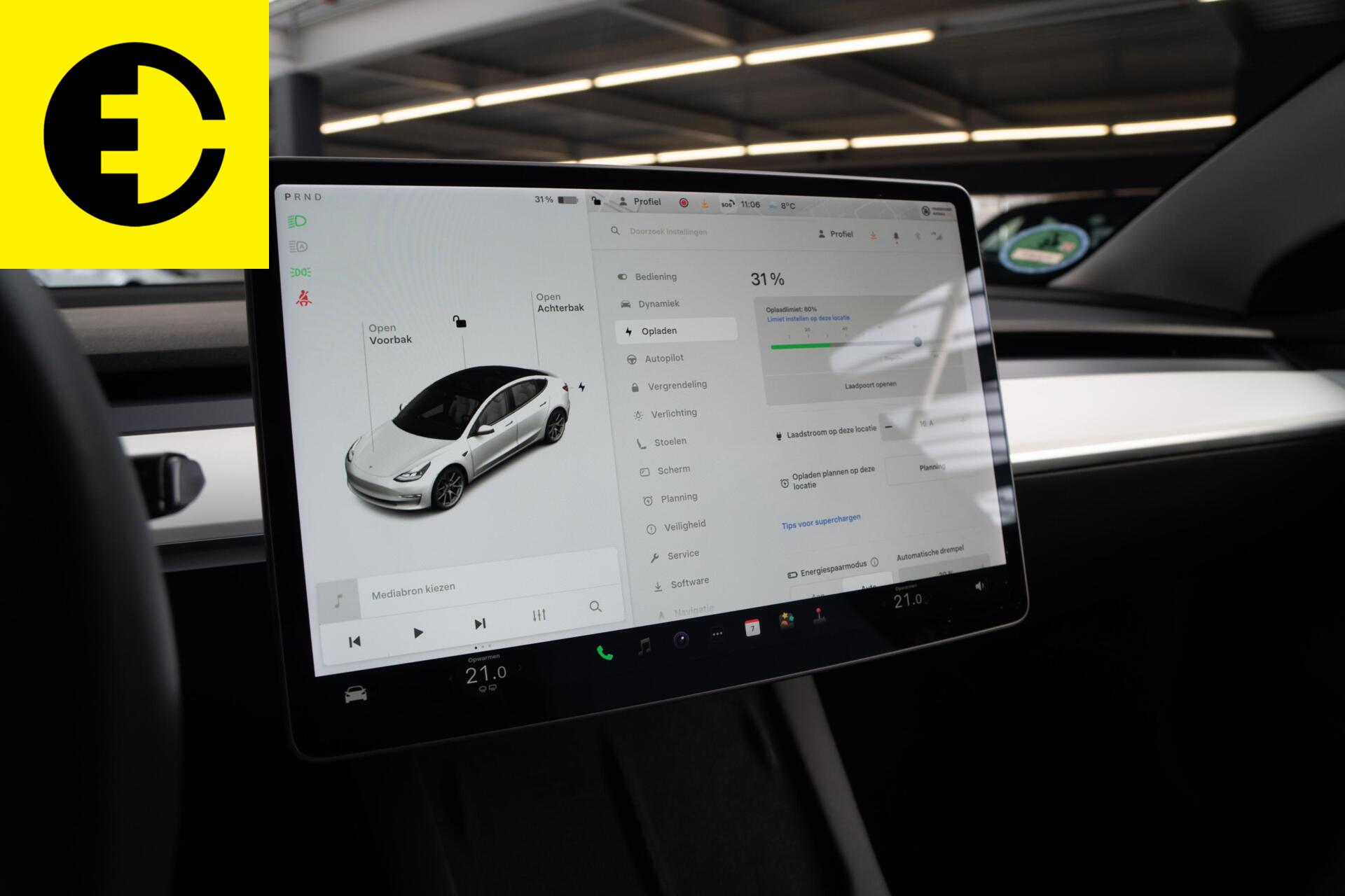 Foto van Tesla Model 3